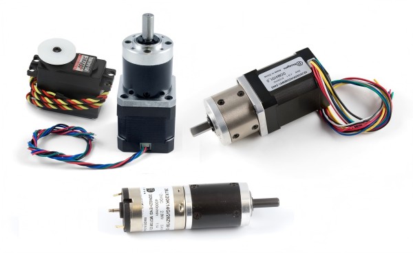 How to choose the gear motor, DC motor and stepper motor