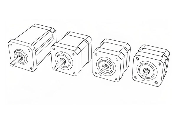 Common Sizes of Hybrid Stepper Motor