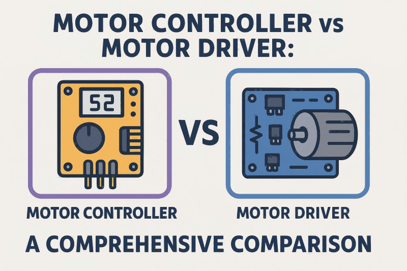 motor driver vs motor controller