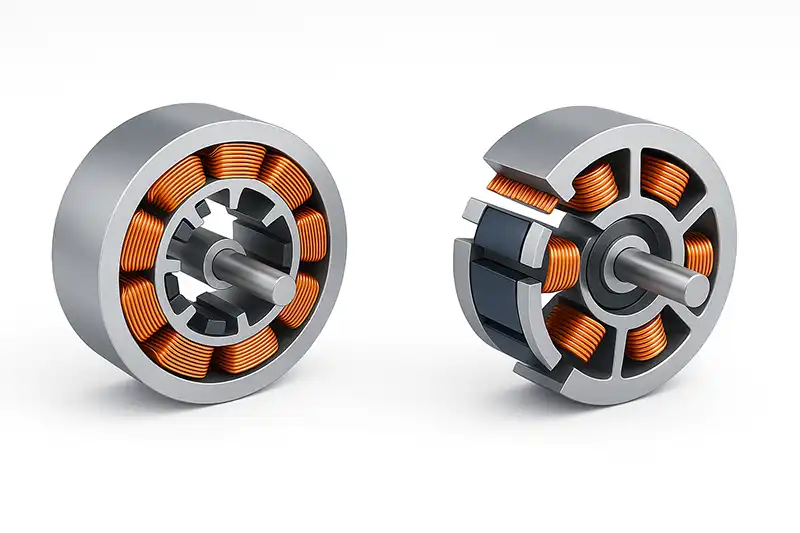 Winding Choices (Distributed vs. Concentrated) for Inrunner Designs