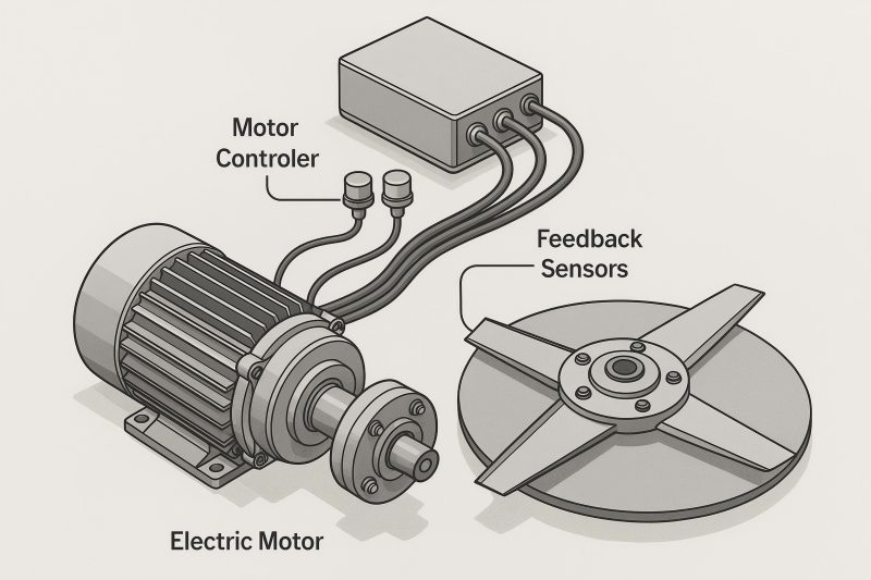 The Role of Motors in Blade Control Systems