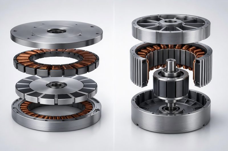 Axial Flux Motor vs Radial Flux Motor