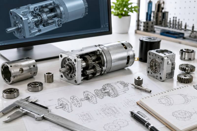 DC Gear Motor Design Factors