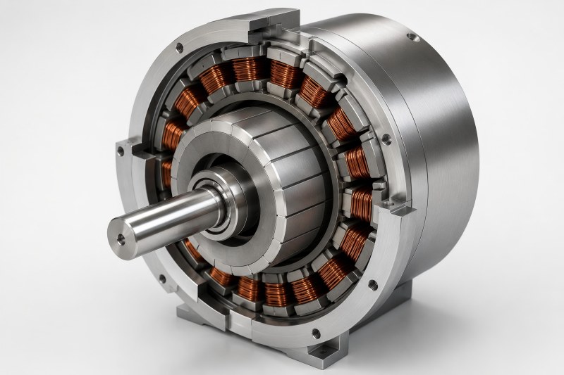 Radial Flux Motor