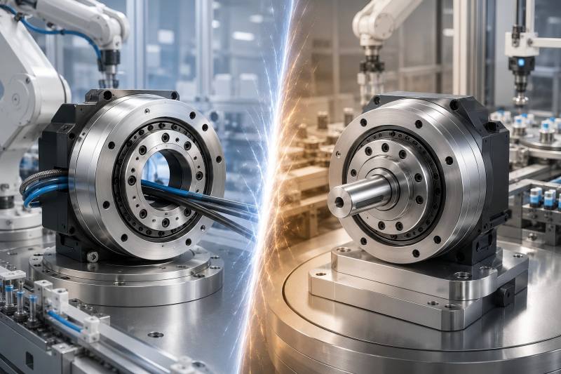 Hollow Shaft vs Solid Shaft Harmonic Drive Motors