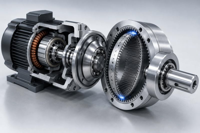 Working Principle of a Harmonic Gear Motor