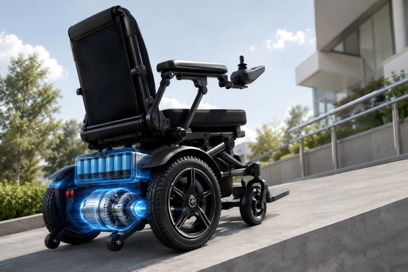 36 V Wheelchair Motor