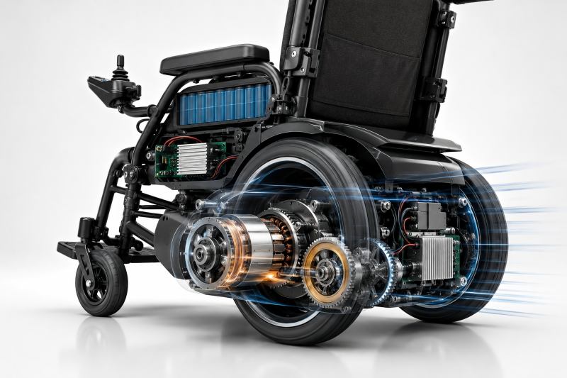 Custom Wheelchair Motors