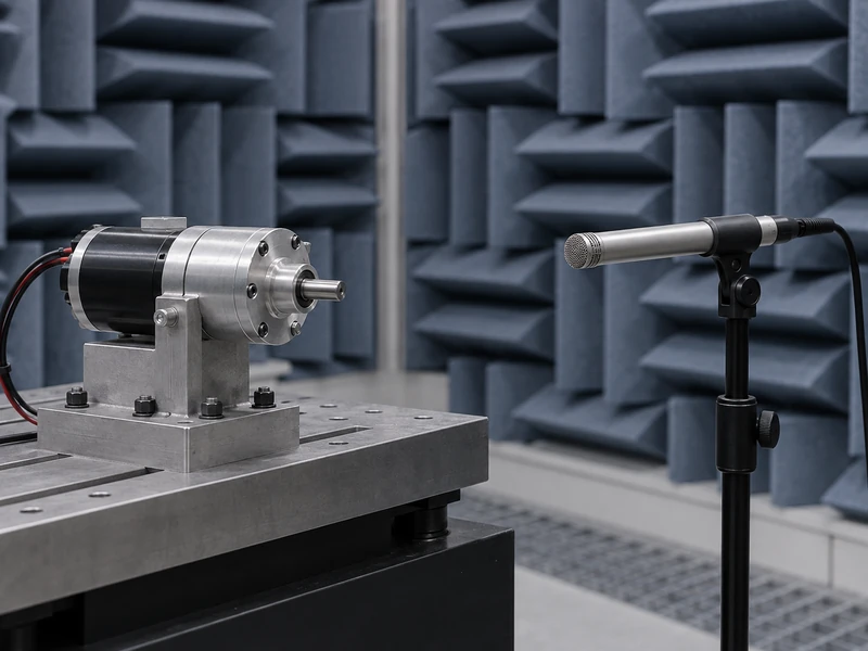 Gear Motor Acoustic Test Gear Motor Acoustic Test