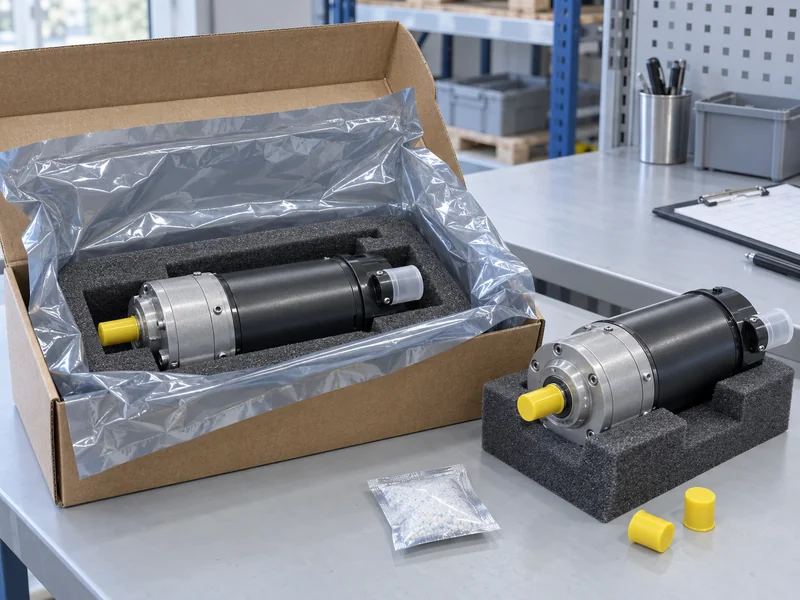 Gear Motor Storage Packaging