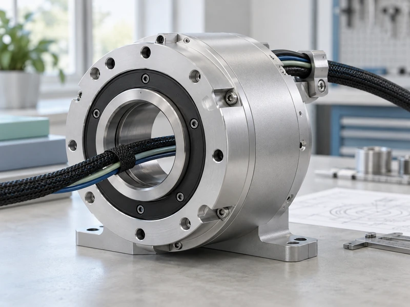 Hollow Shaft Robot Joint Cable Routing Hollow Shaft Robot Joint Cable Routing