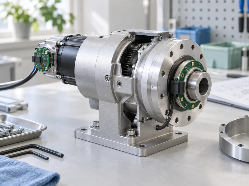 Robot Joint Dual Encoder Assembly
