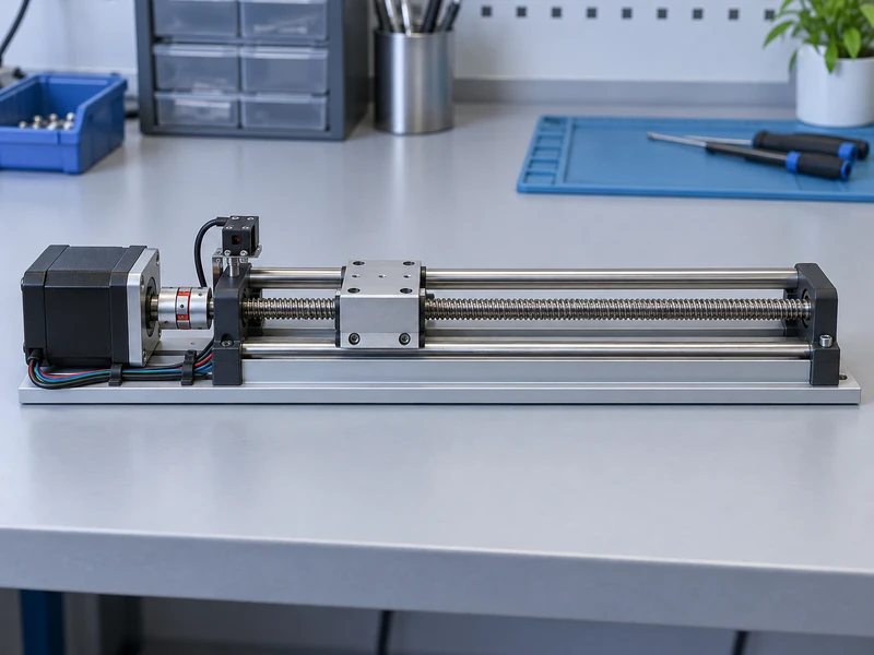 Stepper Motor Homing Stage