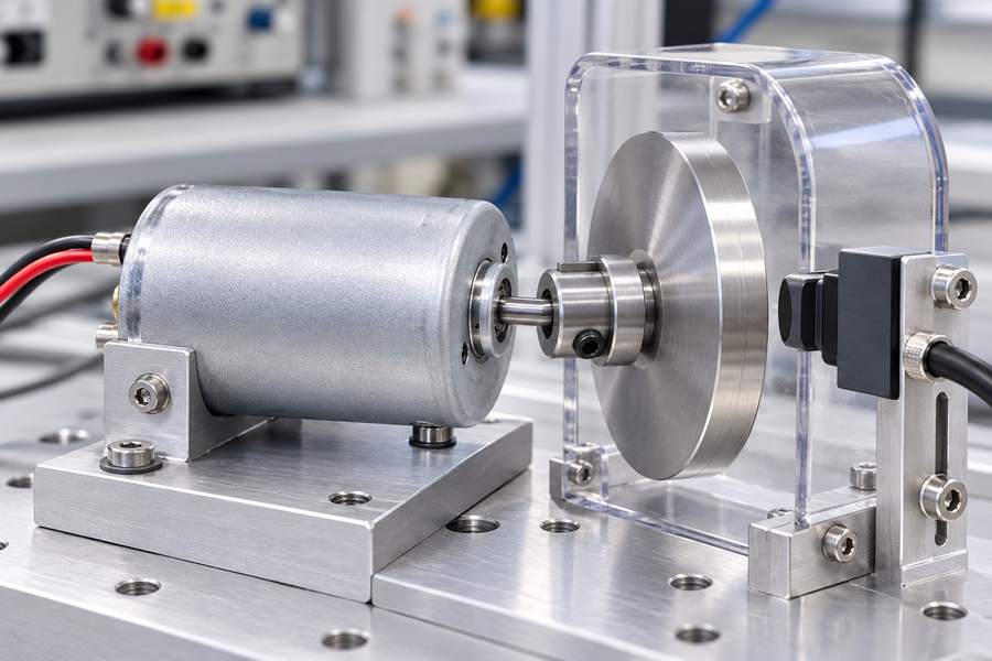 BLDC Keyed Shaft Reversal Test