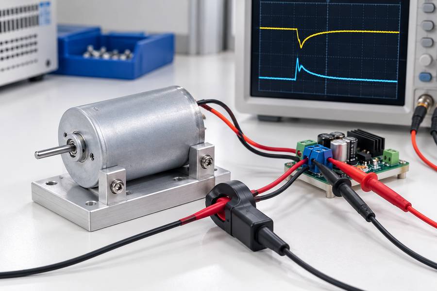 BLDC Startup Voltage Drop Measurement