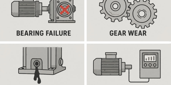 6 Failure Problems of Gear Reduction Motor
