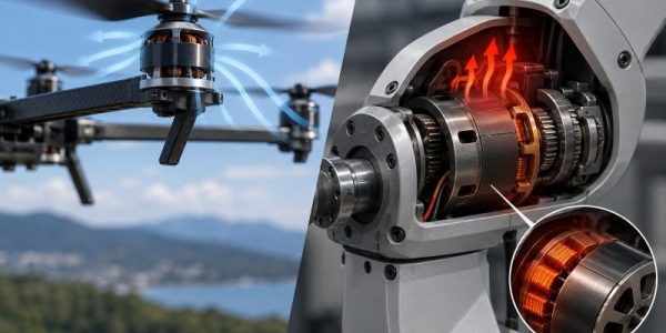 Drone BLDC Motor Overheats in a Robot Actuator