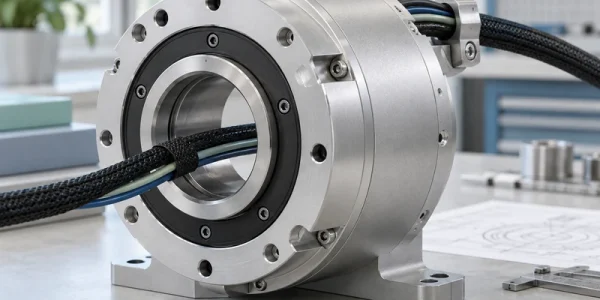 Hollow Shaft Robot Joint Cable Routing