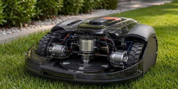 How Many Motors Does a Robotic Lawnmower Need