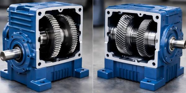 Spur Gearbox vs. Helical Gearbox