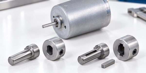 BLDC D Flat Vs Keyed Shaft